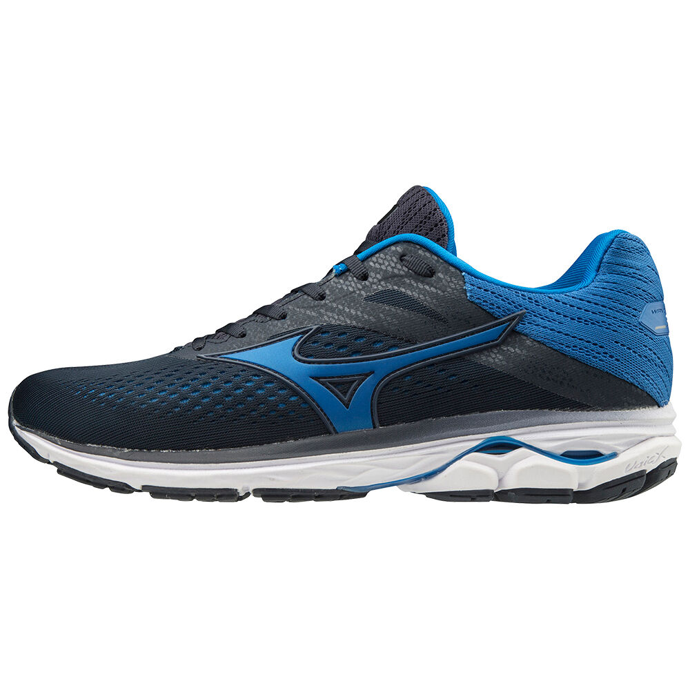 Mizuno WAVE RIDER 23 Férfi Futócipő Sötétkék/Fehér RKO902173